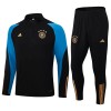 Sudadera De Entrenamiento Trajes Alemania Quarter Zip 23-24 Negra - Hombre